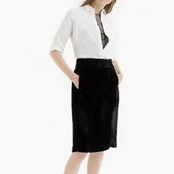 J. Crew Skirts Nwot J Crew Pull On Skirt With Pockets Poshmark